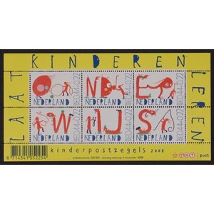 NVPH -  2608, Block (Netherlands), Issued in the year:  2008, Mint Not Hinghed (MNH)