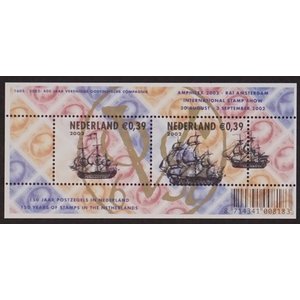 NVPH -  2103, Block (Netherlands), Issued in the year:  2002, Mint Not Hinghed (MNH)