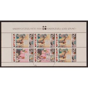 NVPH -  1320, Block (Netherlands), Issued in the year:  1984, Used (U)