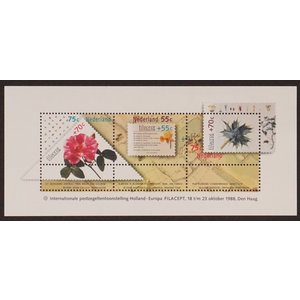 NVPH -  1414, Bloc (Pays-Bas), Émis de l'année:  1988, Neuf sans Charnière (MNH)