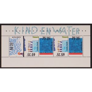 NVPH -  1418, Block (Netherlands), Issued in the year:  1988, Mint Not Hinghed (MNH)