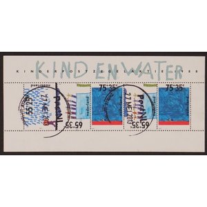 NVPH -  1418, Bloc (Pays-Bas), Émis de l'année:  1988, Oblitéré (U)