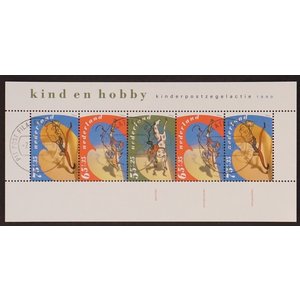 NVPH -  1460, Block (Netherlands), Issued in the year:  1990, Used (U)