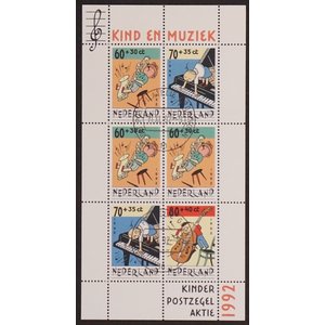 NVPH -  1541, Bloc (Pays-Bas), Émis de l'année:  1992, Oblitéré (U)