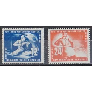 République démocratique allemande - Mi.  273-274  -*-