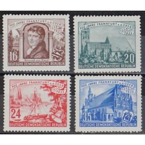 Duitse Democratische Republiek - Mi.  358-361  -**-