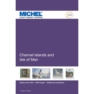 Michel catalog  Channel Islands and Isle of Man, in english edition