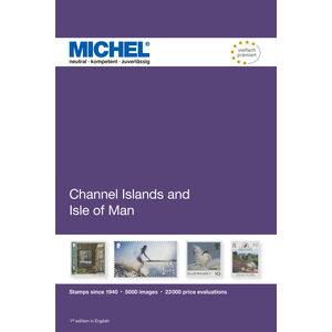 Michel katalog Kanalinseln und Isle of Man, auf Englisch