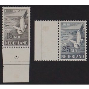 Nederland NVPH.  LP12-LP13  -**-, met certificaat.