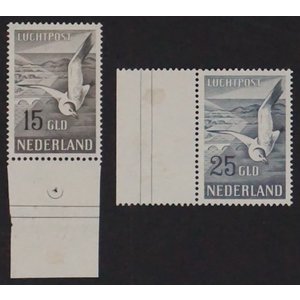 Niederlande NVPH.  LP12-LP13  -**-, mit zertifikat.
