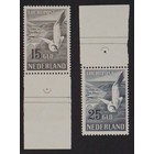 NVPH - LP  12-13, Luftpostmarken (Niederlande), Ausgegeben im Jahr:  1951, Postfrisch (MNH) - Randstück