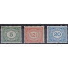 NVPH -   107-109, Postzegels (Nederland), Uitgegeven in de jaren:  1921-1922, Postfris (MNH)