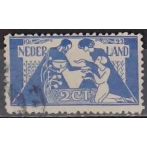 NVPH -   134, Briefmarke (Niederlande), Ausgegeben im Jahr:  1923, Gestempelt (U)