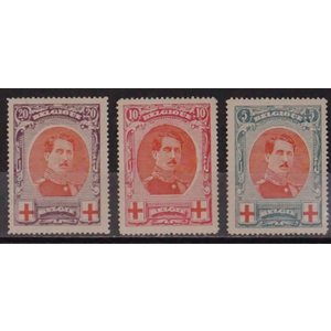 Belgique - OBP.  132-134  -**-