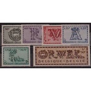 Belgien - OBP.  625-630  -**-
