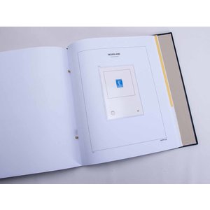 Nachtrag Jahr: 2022 - Niederlande - Typ: DeLuxe - Blatt für Blaupause, N°: NVPH.20 - Davo (2 Löcher)