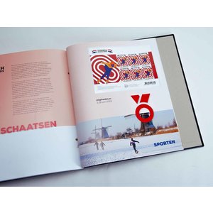 Supplement jaar: 2022 - Nederland - type: DeLuxe - bladen voor Typisch Nederland Geïllusteerd, nr's: 2022/5.1-2022/5.5 (6 st.) - Davo (2 Gats)