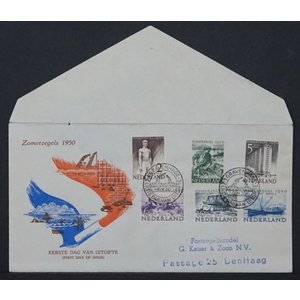 Sammlung FDC Niederlande in 7 Importa-Alben, 1950 bis 2020.