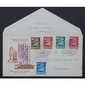 Sammlung FDC Niederlande in 7 Importa-Alben, 1950 bis 2020.