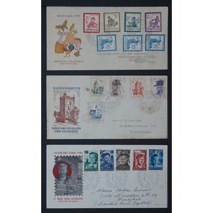 Sammlung FDC Niederlande in 5 Davo-Alben, 1950 bis 2013