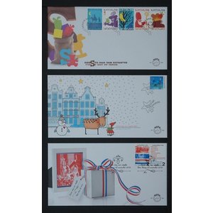 Collection FDC Netherlands in 5 Davo albums, 1950 till 2013