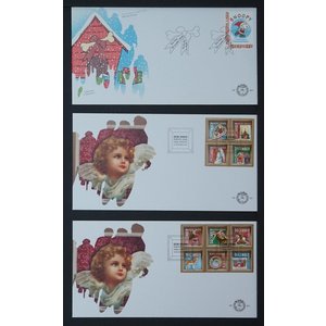 Sammlung FDC Niederlande in 5 Davo-Alben, 1959 bis 2010