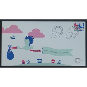 NVPH - E  707, First Day Cover, Issued in the year:  2015, Blank (UA) - Open flap (OF)