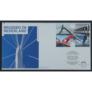 NVPH - E  709, Couverture Premier Jour (Pays-Bas), Émis de l'année:  2015, Vierge (UA) - Lot de 2 pièces - Rabat ouvert (OF)
