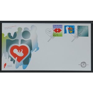 NVPH - E  611, First Day Cover, Issued in the year:  2010, Blank (UA) - Open flap (OF)