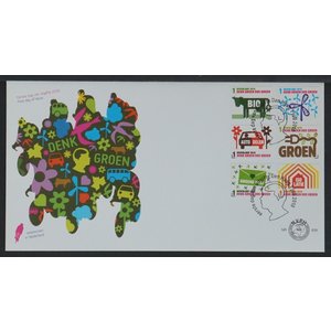 NVPH - E  609, First Day Cover (Netherlands), Issued in the year:  2010, Blank (UA) - 2-piece set - Open flap (OF)
