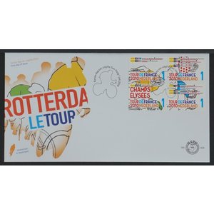 NVPH - E  608, First Day Cover (Netherlands), Issued in the year:  2010, Blank (UA) - 2-piece set - Open flap (OF)