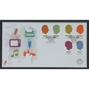 NVPH - , First Day Cover (Netherlands), Issued in the year:  2010, Blank (UA) - Open flap (OF)