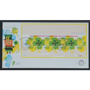 NVPH - E  604, First Day Cover (Netherlands), Issued in the year:  2010, Blank (UA) - Block - Open flap (OF)