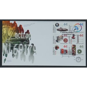 NVPH - , First Day Cover (Netherlands), Issued in the year:  2010, Blank (UA) - 2-piece set - Open flap (OF)