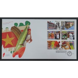 NVPH - E  614, First Day Cover (Netherlands), Issued in the year:  2010, Blank (UA) - Open flap (OF)
