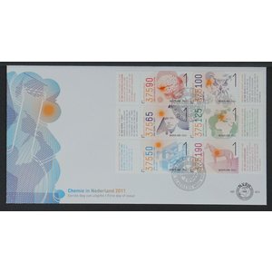 NVPH - , Couverture Premier Jour (Pays-Bas), Émis de l'année:  2011, Vierge (UA) - Lot de 2 pièces - Rabat ouvert (OF)