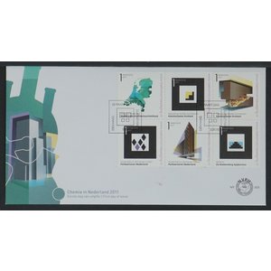 NVPH - E  625, First Day Cover (Netherlands), Issued in the year:  2011, Blank (UA) - 2-piece set - Open flap (OF)