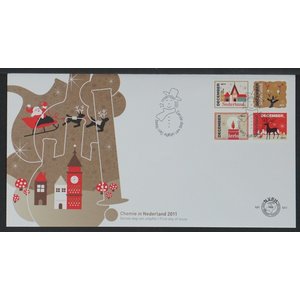 NVPH - E 6412, First Day Cover (Netherlands), Issued in the year:  2011, Blank (UA) - Open flap (OF)