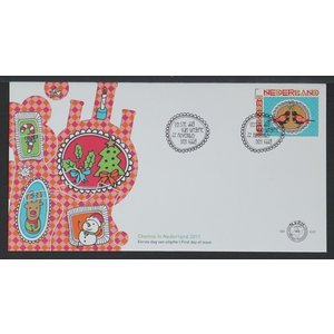 NVPH - E  642, First Day Cover (Netherlands), Issued in the year:  2011, Blank (UA) - Open flap (OF)