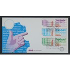 NVPH _ FDC  E.451, First Day Cover, Issued in the year:  2002, Blank (UA) - 2-piece set  - Open flap (OF)