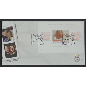 NVPH - E  493b, First Day Cover (Netherlands), Issued in the year:  2003, Blank (UA) - Block - Open flap (OF)