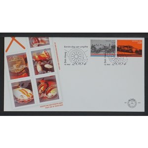 NVPH - , Couverture Premier Jour (Pays-Bas), Émis de l'année:  2004, Vierge (UA) - Rabat ouvert (OF)