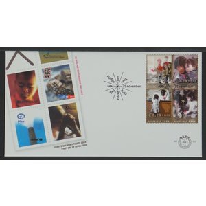 NVPH - E  507, First Day Cover (Netherlands), Issued in the year:  2004, Blank (UA) - 2-piece set - Open flap (OF)