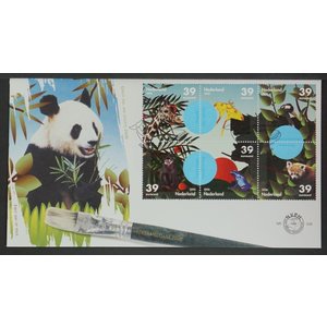 NVPH - E  536, First Day Cover, Issued in the year:  2006, Blank (UA) - 2-piece set  - Block  - Open flap (OF)