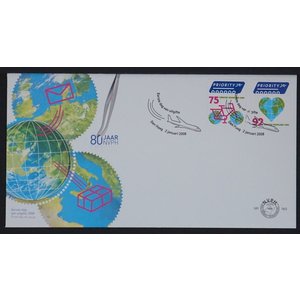 NVPH - E  563, First Day Cover (Netherlands), Issued in the year:  2008, Blank (UA) - Open flap (OF)