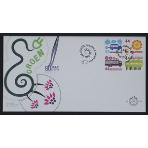 NVPH - E  564, First Day Cover, Issued in the year:  2008, Blank (UA) - 2-piece set  - Open flap (OF)