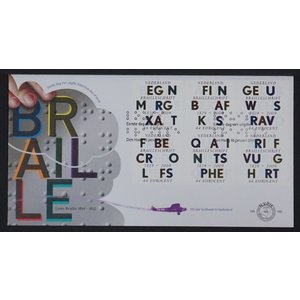 NVPH - E  582, Eerste Dag envelop, Uitgegeven in het jaar:  2009, Blanco (UA) - 2-delige set  - Blok  - Open klep (OF)