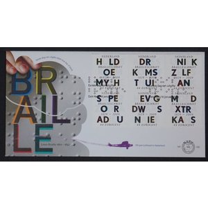 NVPH - , First Day Cover (Netherlands), Issued in the year:  2009, Blank (UA) - 2-piece set - Block - Open flap (OF)