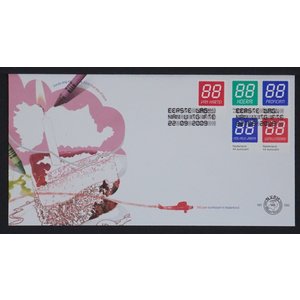 NVPH - E  595, Eerste Dag envelop, Uitgegeven in het jaar:  2009, Blanco (UA) - Open klep (OF)