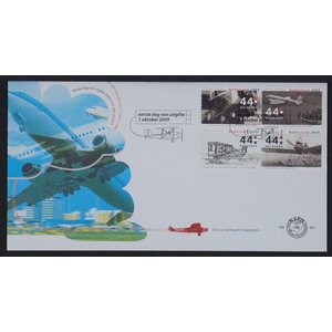 NVPH - E  597, Couverture Premier Jour (Pays-Bas), Émis de l'année:  2009, Vierge (UA) - Lot de 2 pièces - Rabat ouvert (OF)